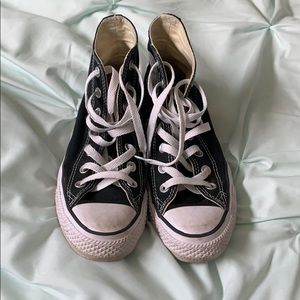 Black High Top Converse